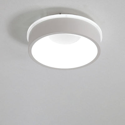 Zeitgenössische Einfachheit Eisen Acryl geometrische Pentagramm LED Unterputz Deckenleuchte für Schlafzimmer 