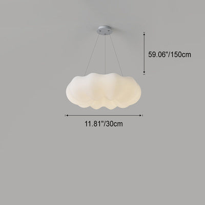 ضوء سقف قلادة LED سحابة عائمة نوردية 