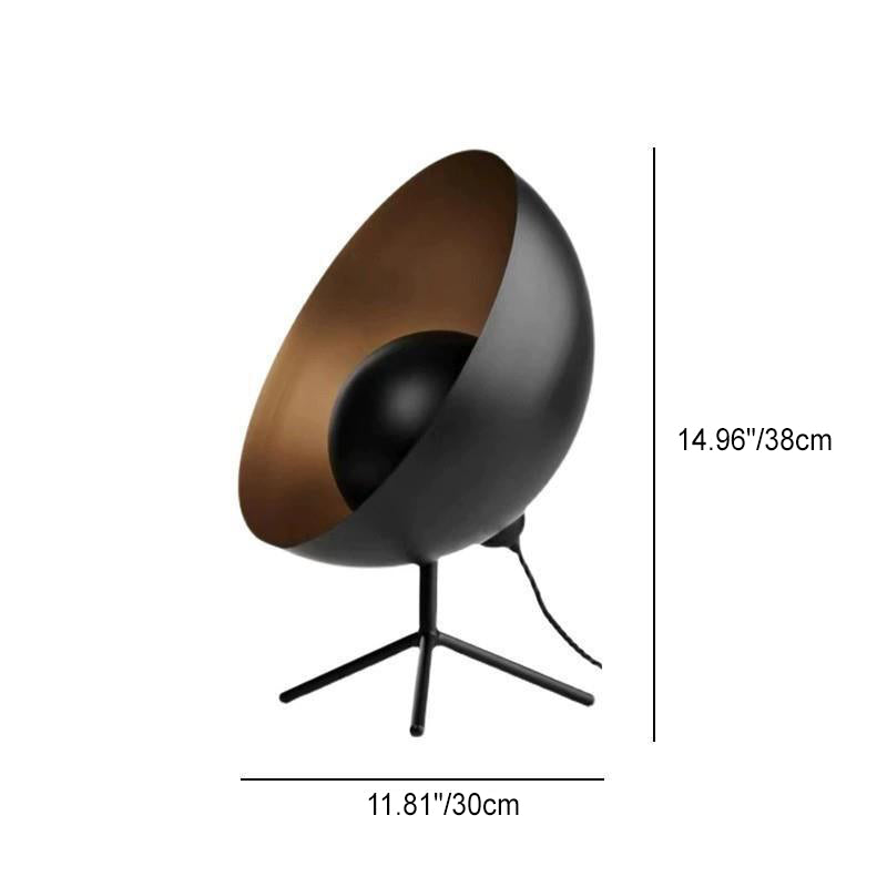 Contemporary Creative Satellite Radar Iron LED Table Lamp For Study