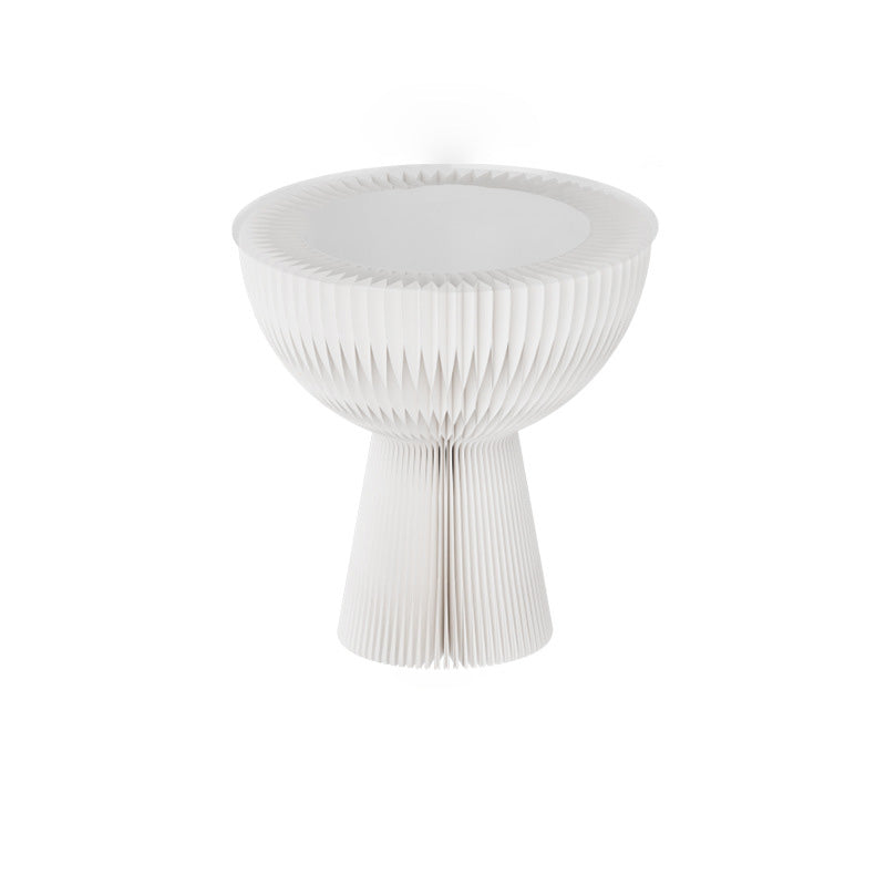 Zeitgenössischer Kreativer Blumenstrauß Form Kraftpapier Acryl Faltbarer Couchtisch Für Wohnzimmer 