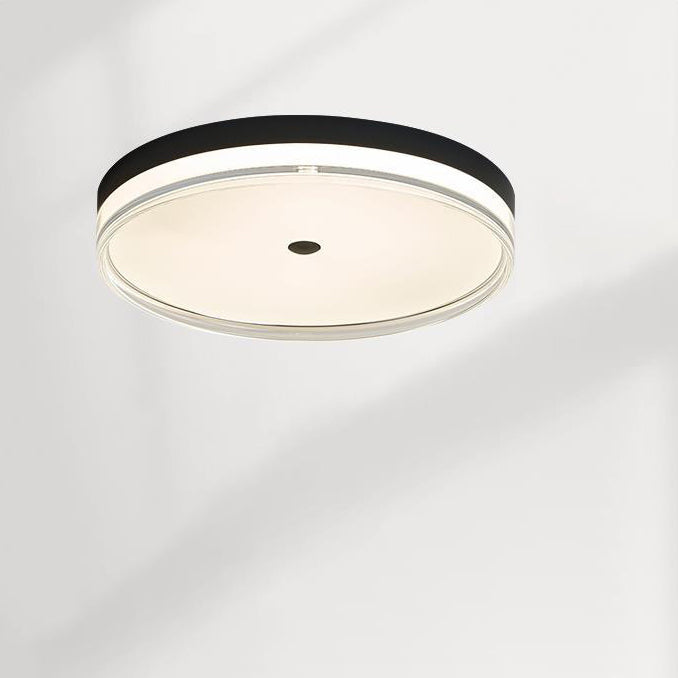 Moderne unbedeutende runde Metallacryl-LED-Deckenleuchte für Schlafzimmer 
