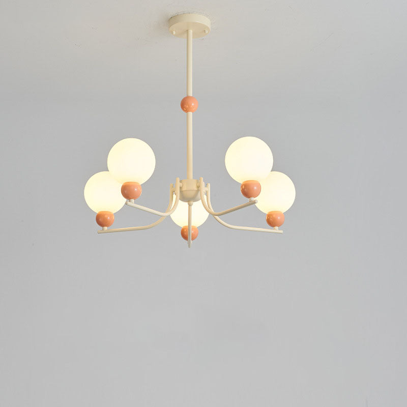 Modern Simplicity Hardware Magic Beans 5/10-Light Chandelier For Living Room