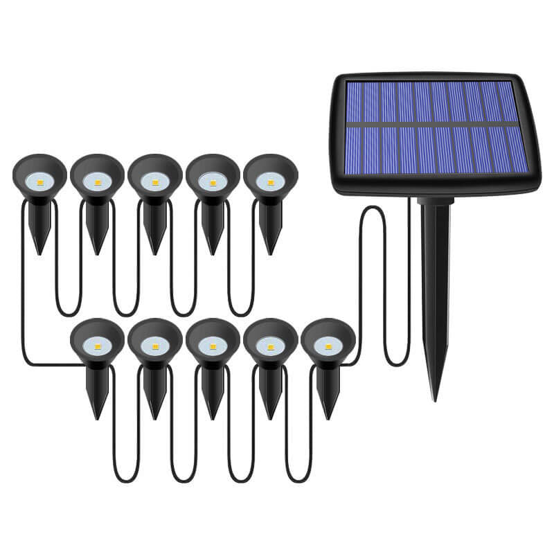 Industrielle Solar-LED-Landschaftsleuchte für den Außenbereich, wasserdicht 