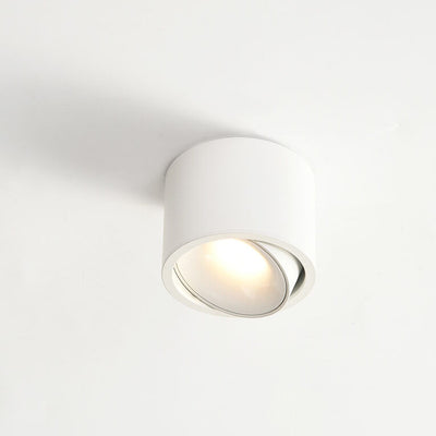 Moderner minimalistischer runder Strahler, verstellbare LED-Deckenleuchte 