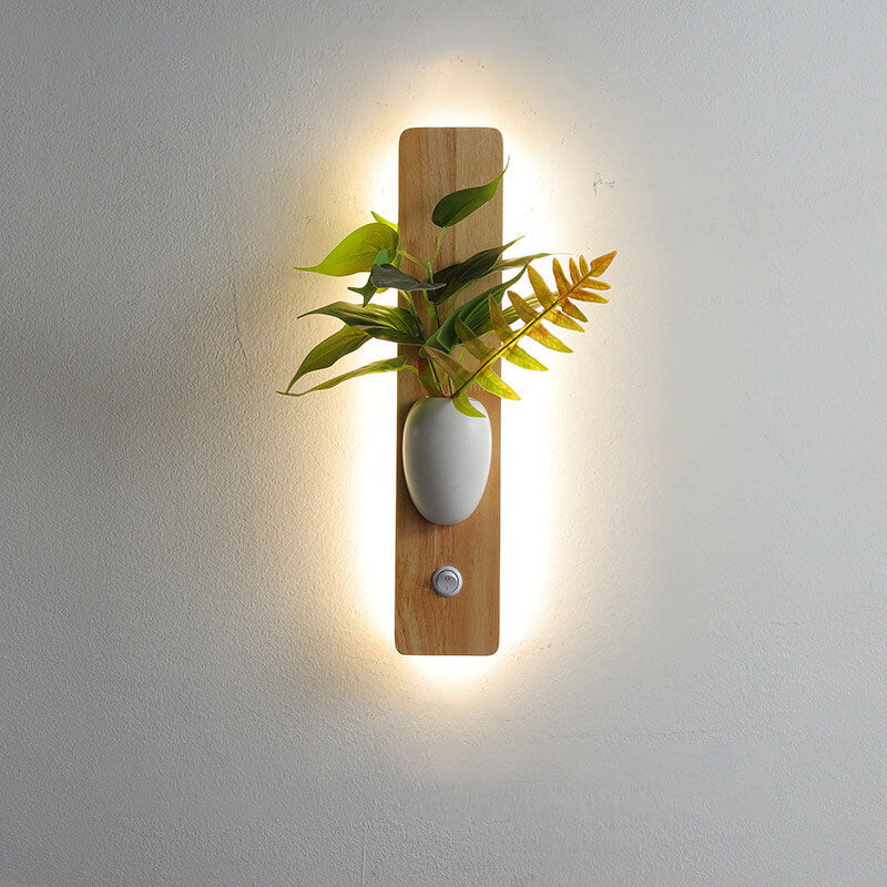 Moderne minimalistische drehbare LED-Wandleuchte