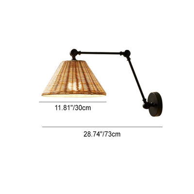 Moderne minimalistische drehbare LED-Wandleuchte