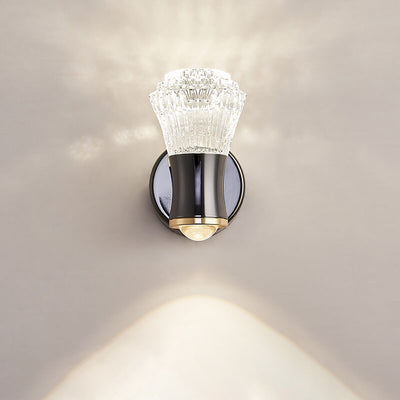 Modern Creative Bedside Iron Sphere LED Wall Sconce Lamp