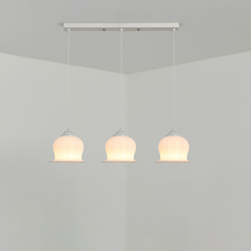 Moderne Art Déco PLA Cloche Fleur d&