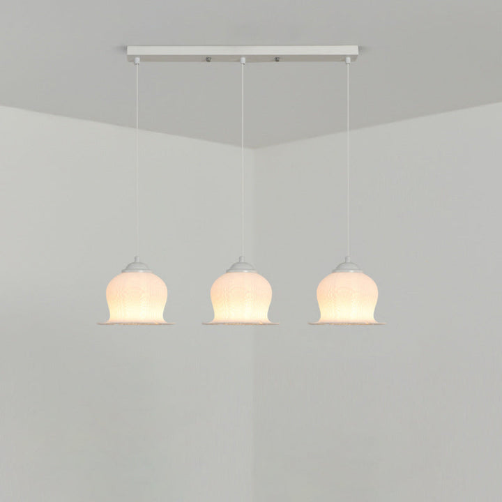 Moderne Art Déco PLA Cloche Fleur d&