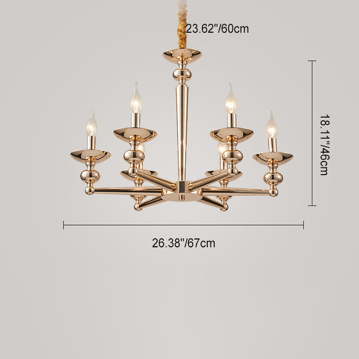 Moderne Luxus Kandelaber Eisen 6/8/10/12/15 Licht Kronleuchter Für Wohnzimmer 