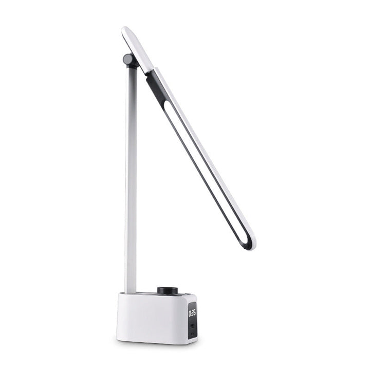 Lampe de table LED en aluminium ABS long USB pliable de simplicité moderne pour chambre 