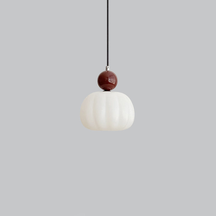 Lampe suspendue moderne minimaliste ronde en fer et acrylique avec 1 lumière pour salon 