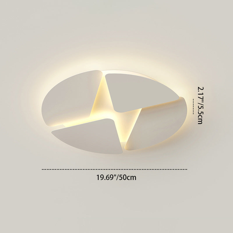 Moderne minimalistische geometrische quadratische Patchwork Eisen Acryl LED Unterputz Deckenleuchte für Wohnzimmer 