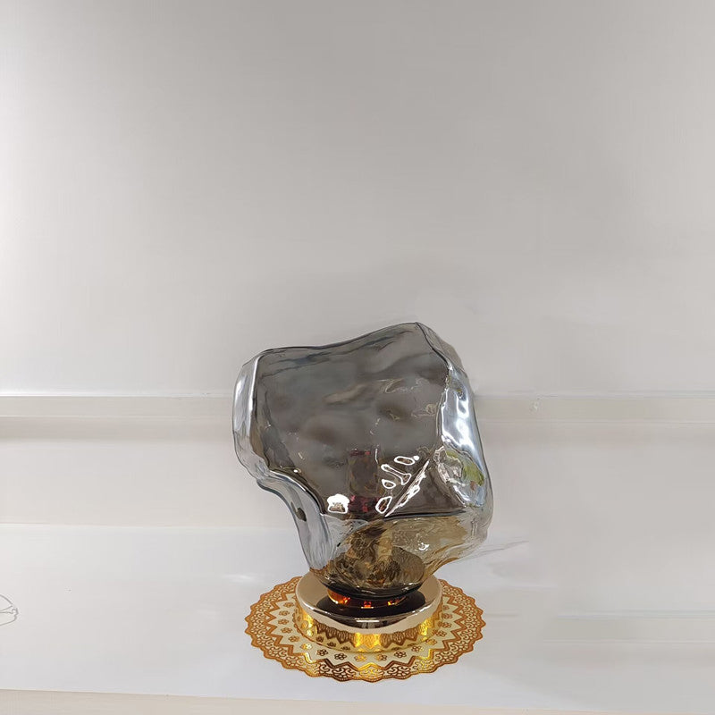 Zeitgenössische kreative Glas Lava Design 1-Licht Tischlampe für Schlafzimmer 