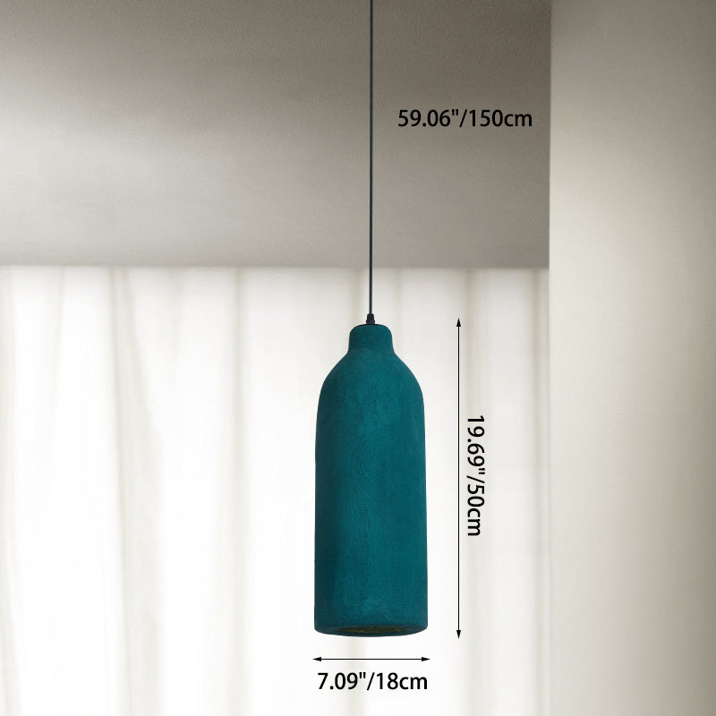 Suspension lumineuse contemporaine scandinave en polystyrène à 1 lumière pour salle à manger 