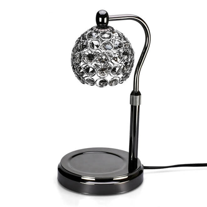 Modern Creative Rotatable Metal Ball Shade Touch Dimmer 1-Light Melting Wax Table Lamp