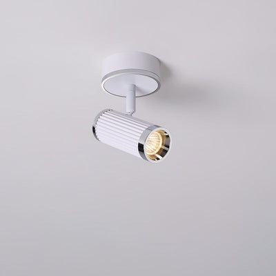 Moderne minimalistische Aluminium Eisen Spotlight LED Semi-Flush Mount Deckenleuchte für Flur