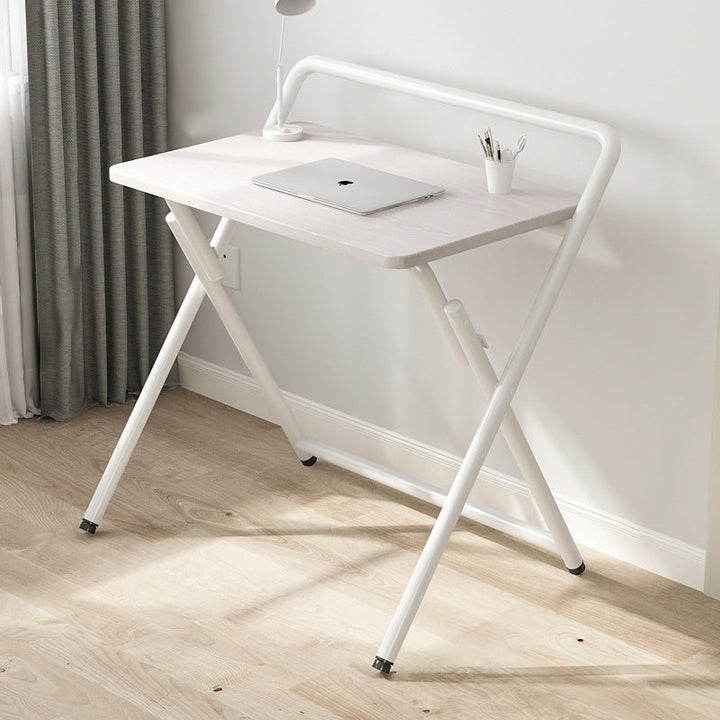Modern Minimalist Rectangular Iron MDF Side Table 1-Tier For Study Room