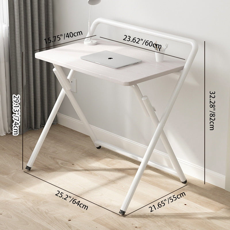 Modern Minimalist Rectangular Iron MDF Side Table 1-Tier For Study Room