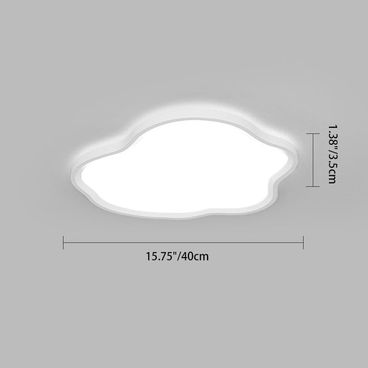Moderne unbedeutende Wolken-Eisen-Aluminium-LED-Unterputz-Deckenleuchte für Schlafzimmer 