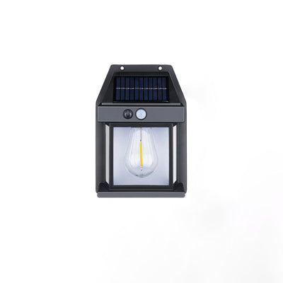 Lámpara de Aplique de Pared Exterior ABS LED de Estilo Art Deco Moderno para Jardín 