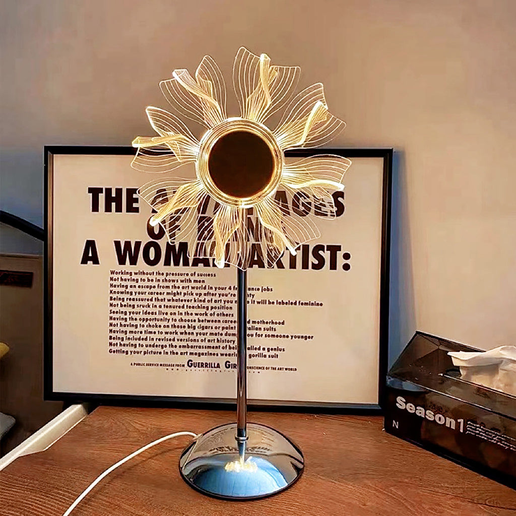 SLYHHZHMY 卓上装飾 アンビエントテーブルランプ アクリルナイトランプ