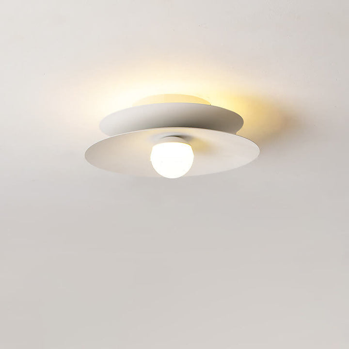 Moderne minimalistische Deckenleuchte aus Eisen und Acryl mit LED-Aufbauleuchte 