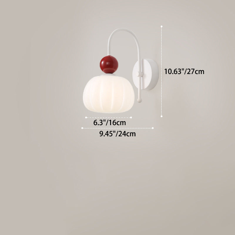 Lampe murale 1 lumière en fer PE avec base en disque d&