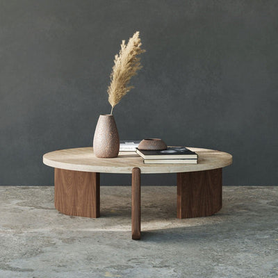 Traditioneller japanischer Marmortisch aus Holz für das Wohnzimmer 