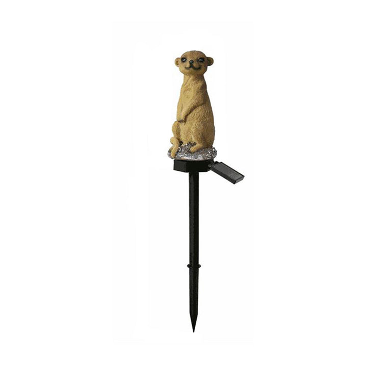 Contemporary Creative Solar Outdoor Sloth Design LED PP Resin Garden Lawn Ground Insert Landscape Light