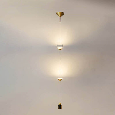 Moderne minimalistische drehbare LED-Wandleuchte