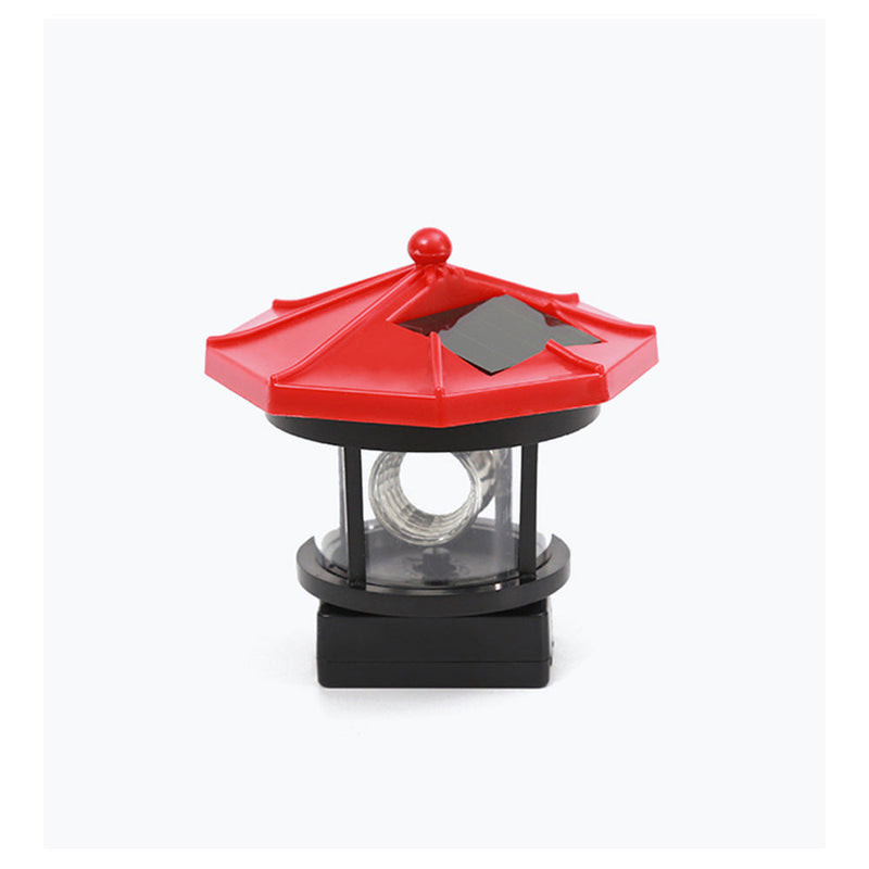 Phare LED ABS PP étanche solaire de simplicité moderne, éclairage paysager, lumière extérieure pour Patio extérieur 