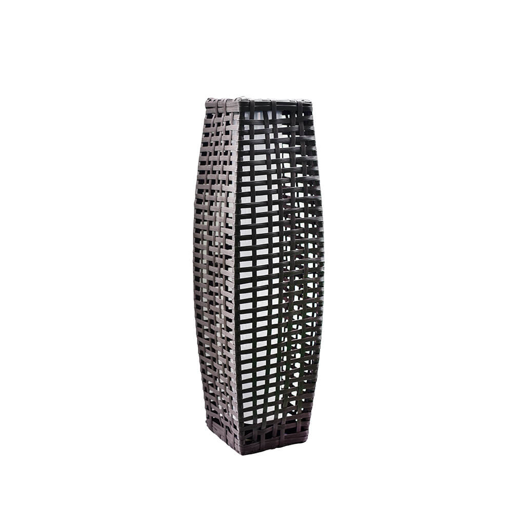 Luz de Paisaje Exterior LED Cilíndrica de Trabajo Abierto Minimalista Moderna Solar 