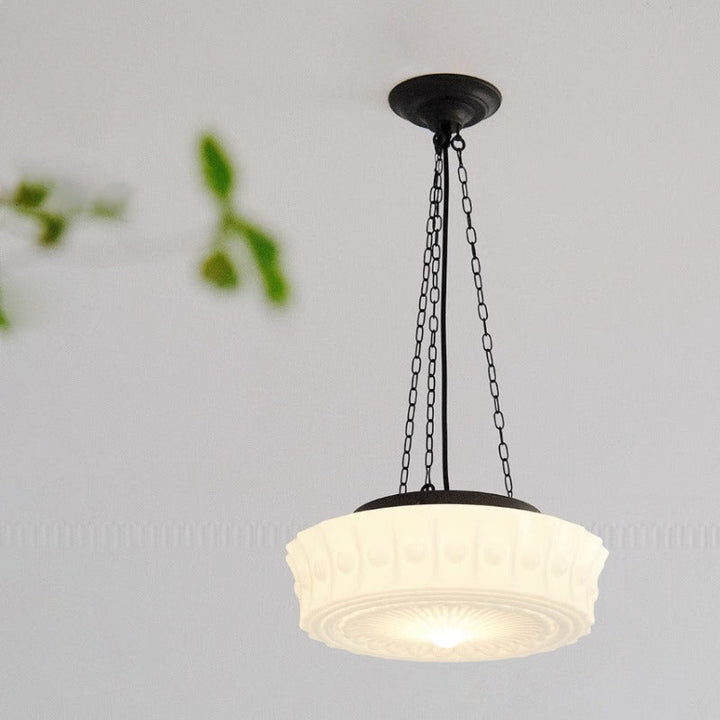 Zeitgenössische Einfachheit Eisen Glas Zylinder Schatten 3-Licht Kronleuchter für Wohnzimmer 