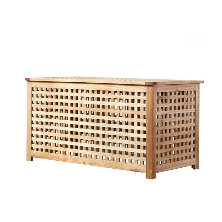 Traditioneller japanischer kubischer quadratischer rechteckiger Holz-Metall-Couchtisch mit 1 Ablage für das Wohnzimmer 