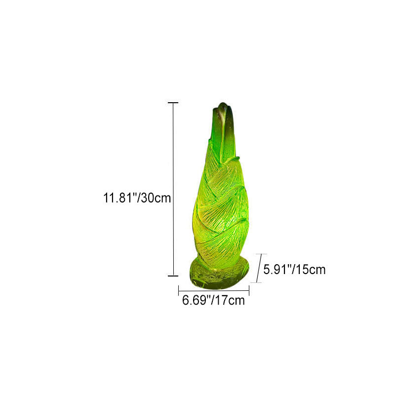 Outdoor Waterproof Resin Green Bamboo Shoots LED Lawn Landscape Light