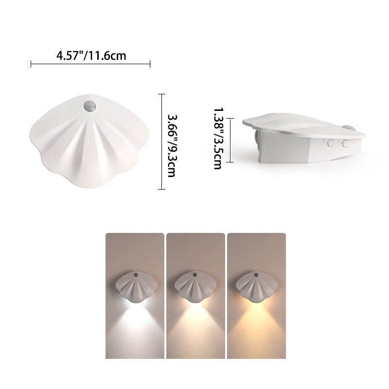 Applique murale LED rechargeable en ABS étanche à la simplicité moderne pour patio extérieur 