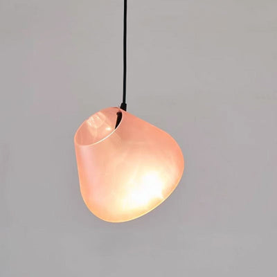 Contemporary Creative Aluminum Glass LED Pendant Light For Dining Room