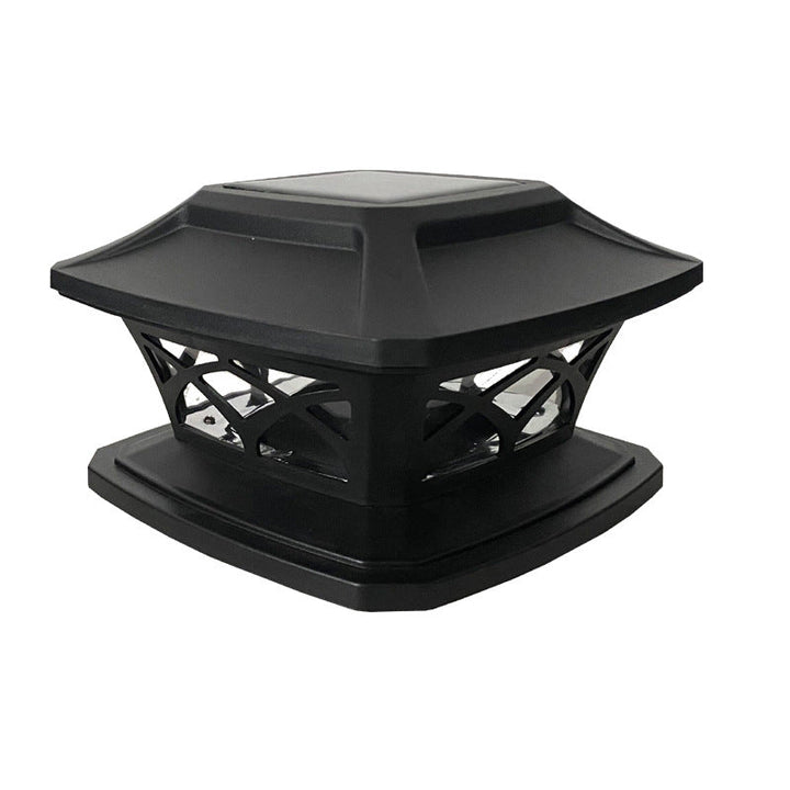 Contemporary Scandinavian Solar Waterproof Square PP LED Outdoor Light For Garden