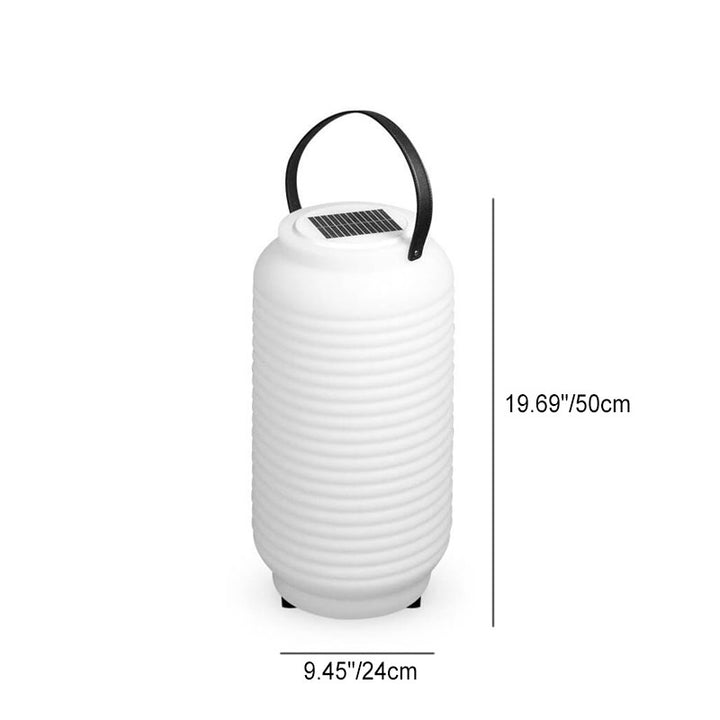 Faroles decorativos impermeables solares PE Camping portátil LED luz exterior 