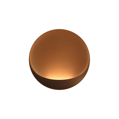 Modern Minimalist Round Aluminum LED Wall Sconce Lamp