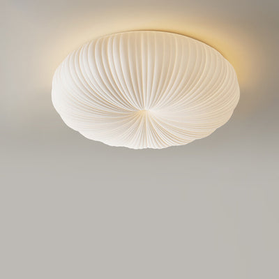 Plafonnier LED Minimaliste Moderne en Acrylique avec Abat-jour Citrouille pour Chambre 