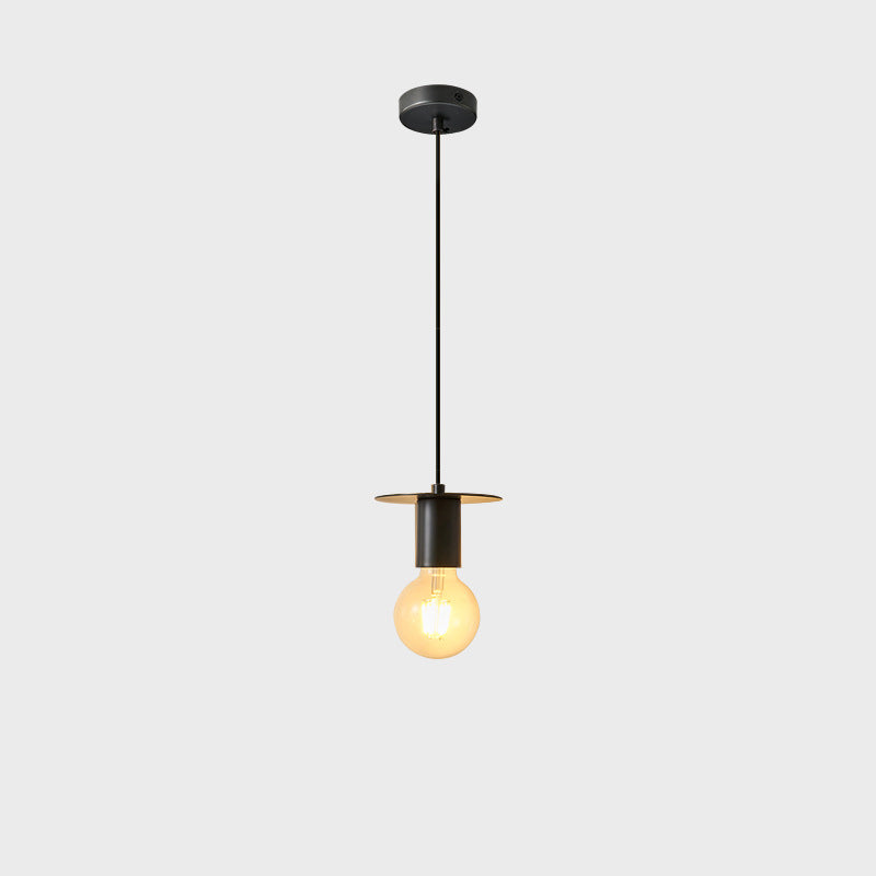 Moderne minimalistische halbrunde Begs Runde Kupfer 1-Licht Pendelleuchte für Wohnzimmer 