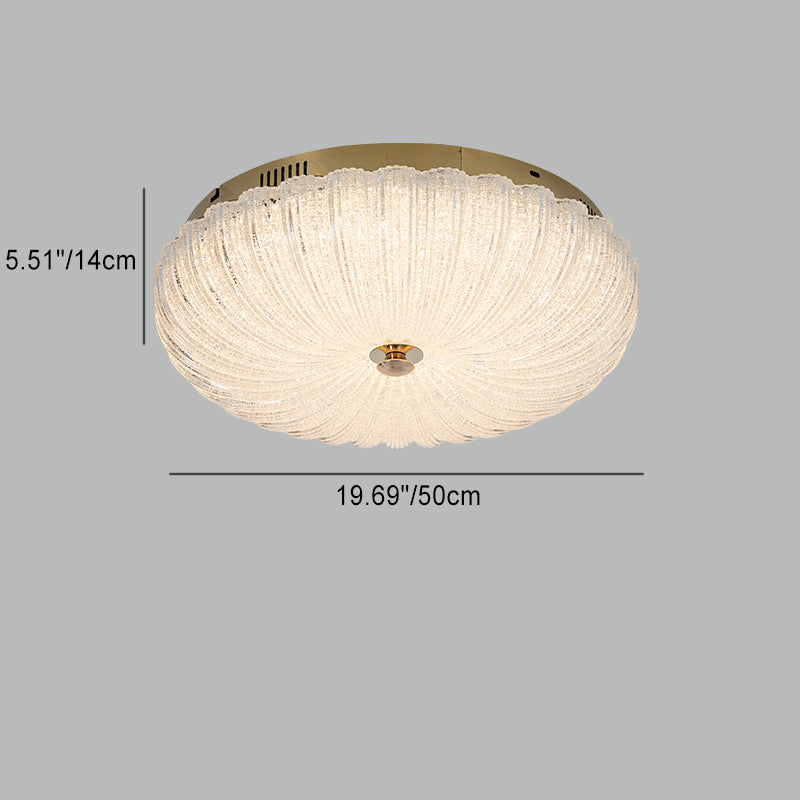 Lumière de plafond LED encastrée en acrylique en acier inoxydable ronde minimaliste moderne pour salon 