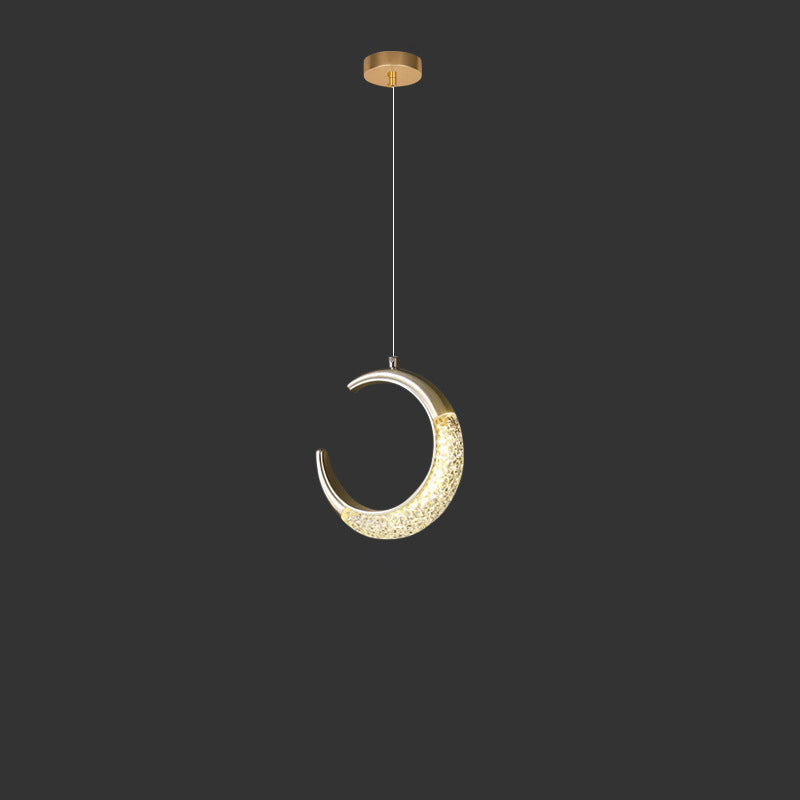 Moderne Acryl Geometrische Kreis 1-Licht LED Pendelleuchte 