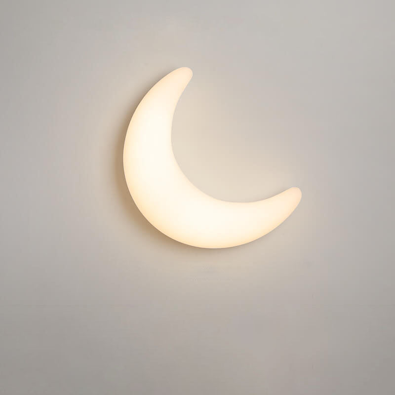 مصباح حائط LED أكريليك حديث إبداعي على شكل قمر 