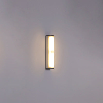 Moderne Einfachheit Lange Zylinder Aluminium Acryl LED Wand Leuchte Lampe Für Wohnzimmer 