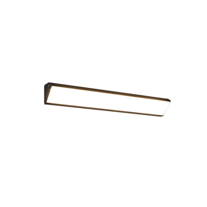 Modern Minimalist Outdoor Long Bar Aluminum Acrylic Waterproof LED Wall Sconce Lamp For Outdoor