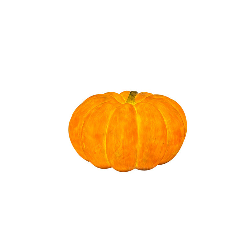 Modern Art Deco Solar Waterproof Resin Pumpkin LED Landscape Lighting Outdoor Light For Garden