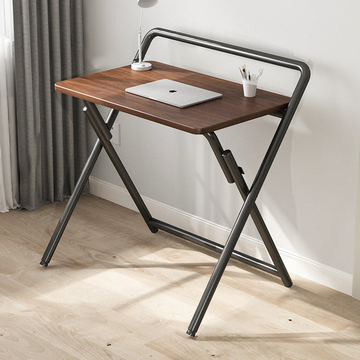 Modern Minimalist Rectangular Iron MDF Side Table 1-Tier For Study Room
